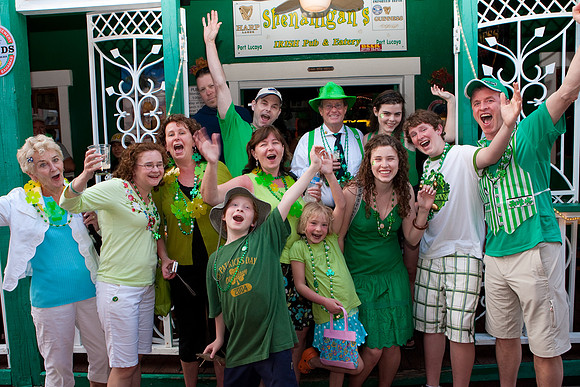 Saint Patrick's Day @ Shenanigan's Irish Pub 2009
